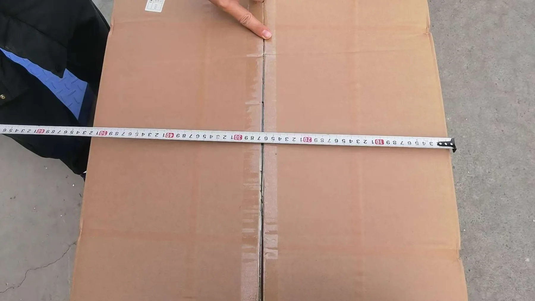 Carton dimension check